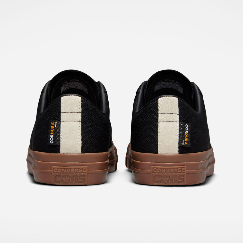 CONS by CONVERSE - ONE STAR PRO CORDURA OX - Black White Dark Gum
