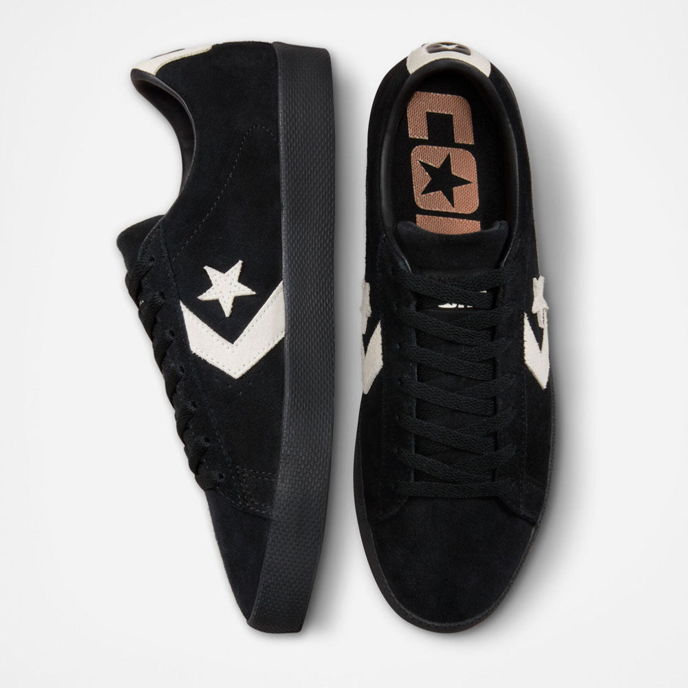 CONS  - PRO LEATHER OX - BLACK EGRET BLACK