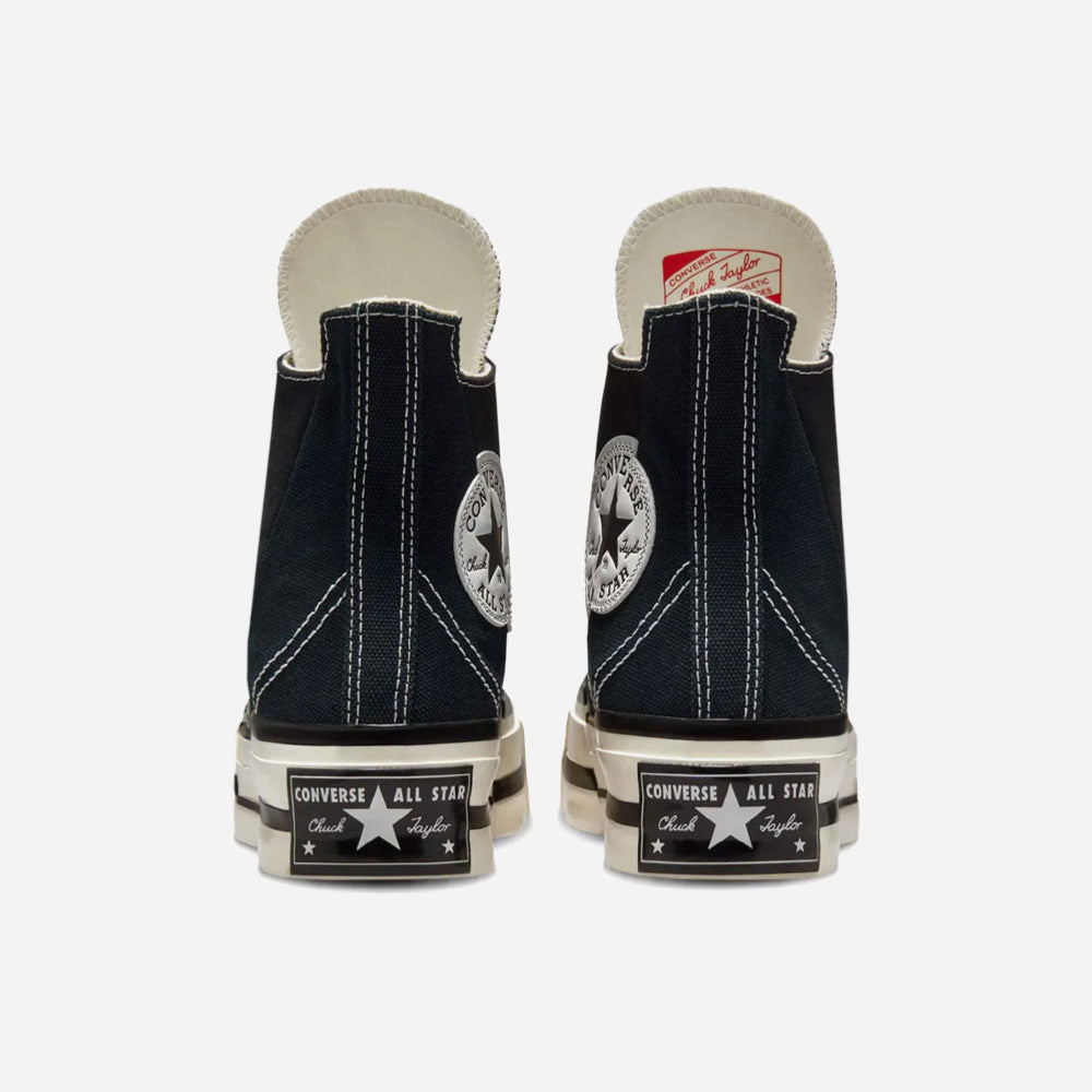 CONVERSE - CHUCK 70 PLUS CANVAS - BLACK-EGRET-BLACK