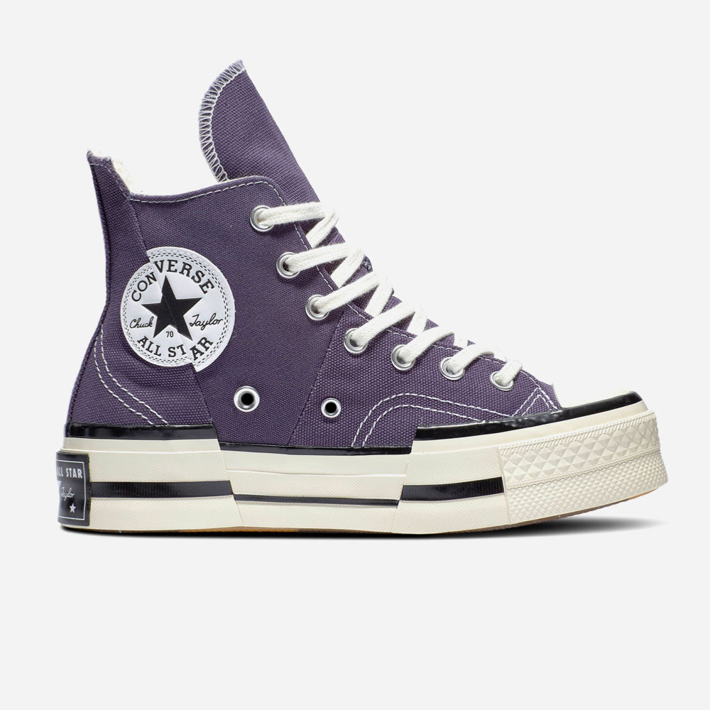 CONVERSE - CHUCK 70 PLUS CANVAS - DARK RAISIN-EGRET-BLACK