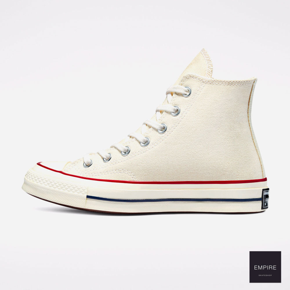 CONVERSE CHUCK TAYLOR 70 HI - Parchment Garnet Egret