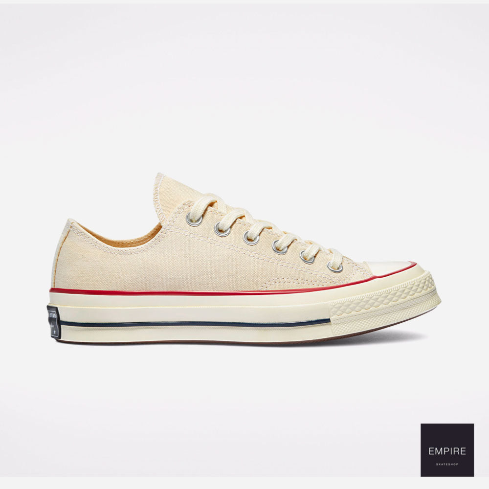 CONVERSE CHUCK TAYLOR 70 OX- Parchment Garnet Egret