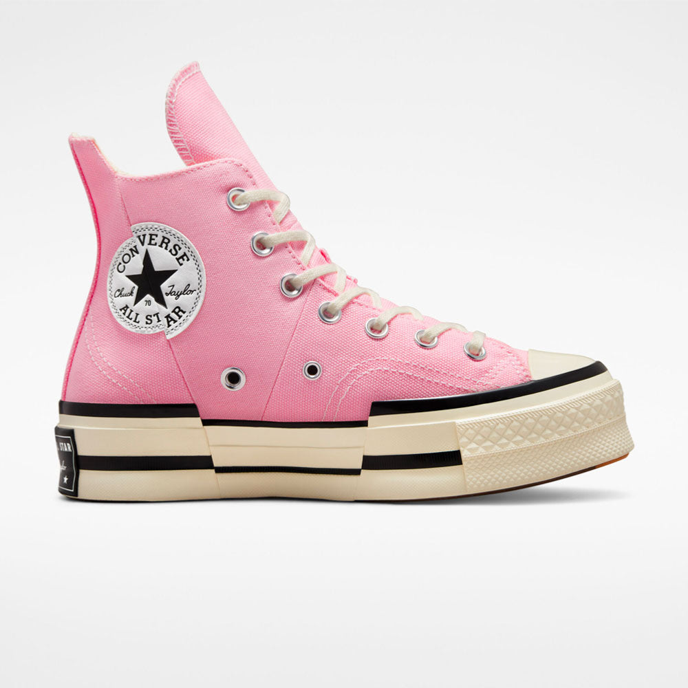 CONVERSE - CHUCK 70 PLUS HI - Sunrise Pink - Egret - Black