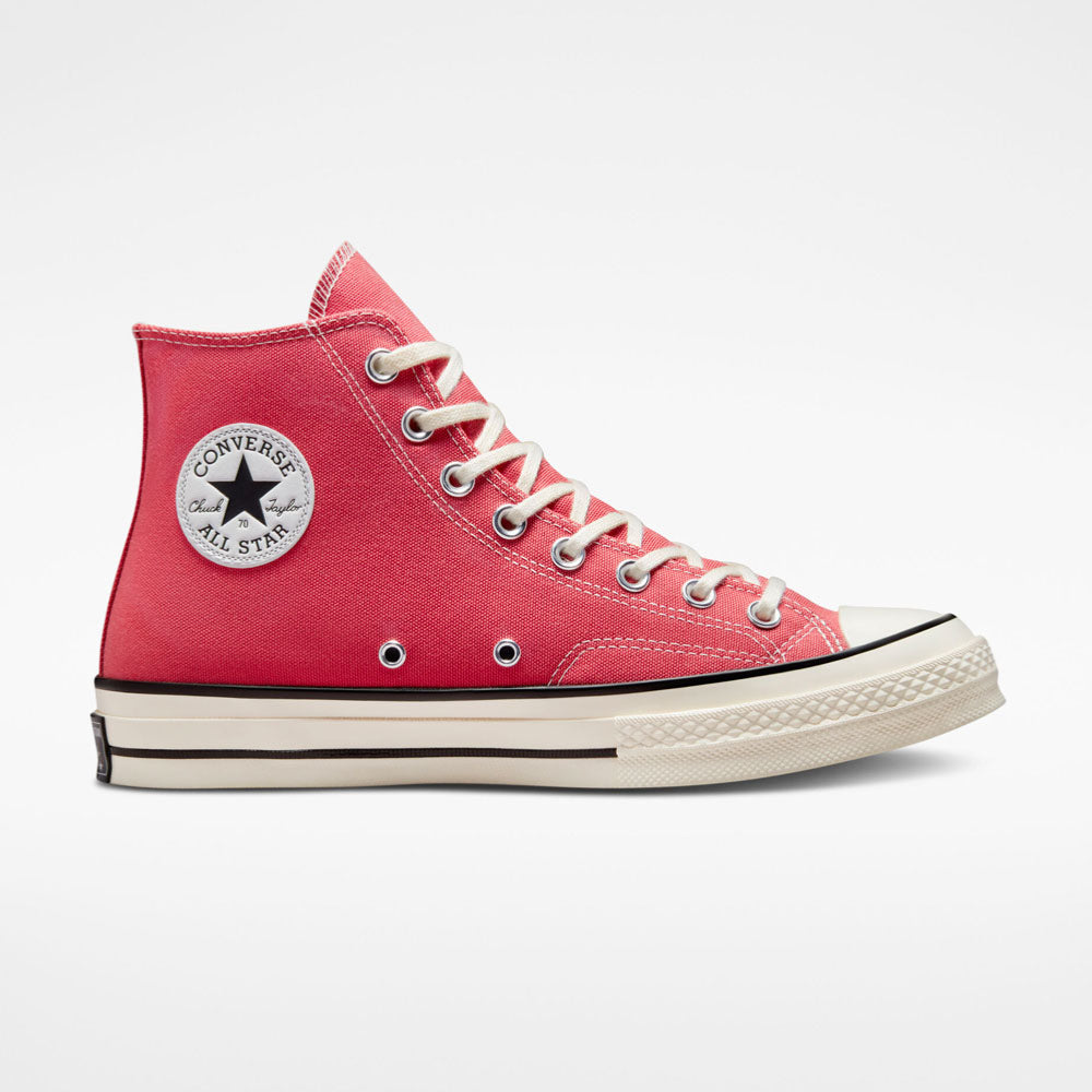CONVERSE - CHUCK TAYLOR 70 HI - Rhubarb Pie - Egret - Black