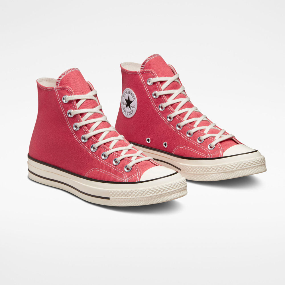 CONVERSE - CHUCK TAYLOR 70 HI - Rhubarb Pie - Egret - Black