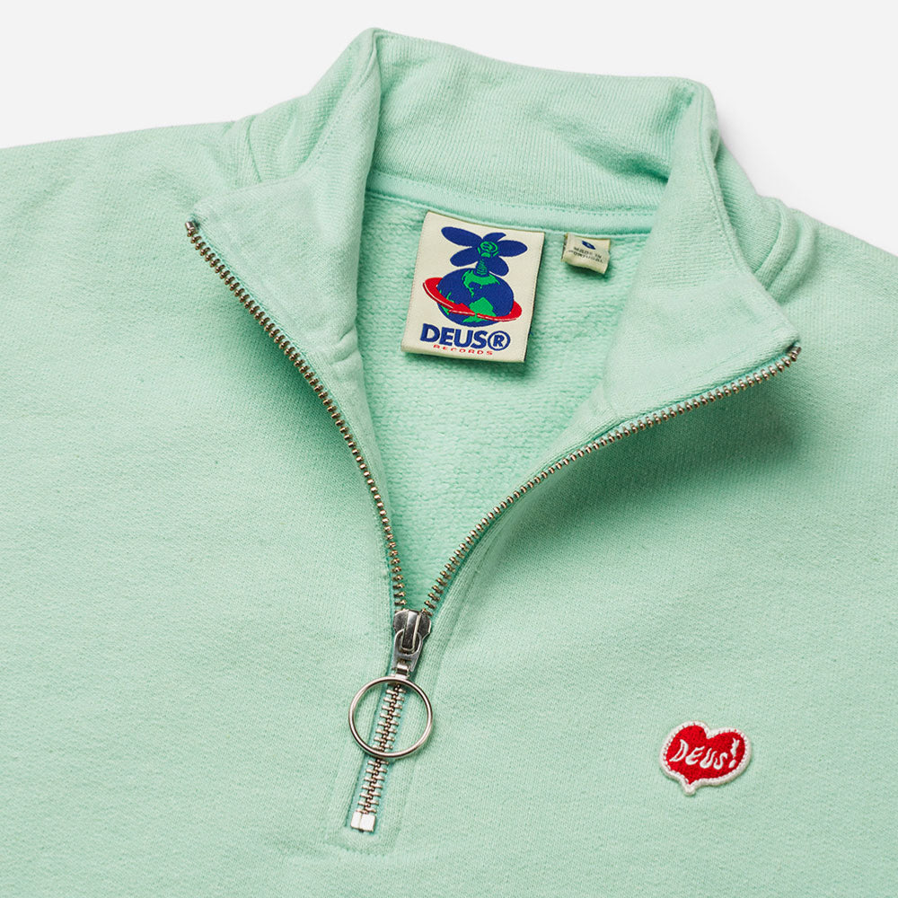 DEUS EX MACHINA - TRUE ROMANCE ZIP CREW - Granite Green