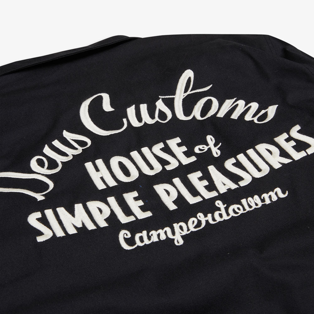 DEUS EX MACHINA - GULF COACH JACKET - BLACK