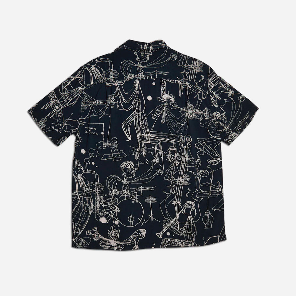 DEUS EX MACHINA - R.G CATO SS SHIRT - Black