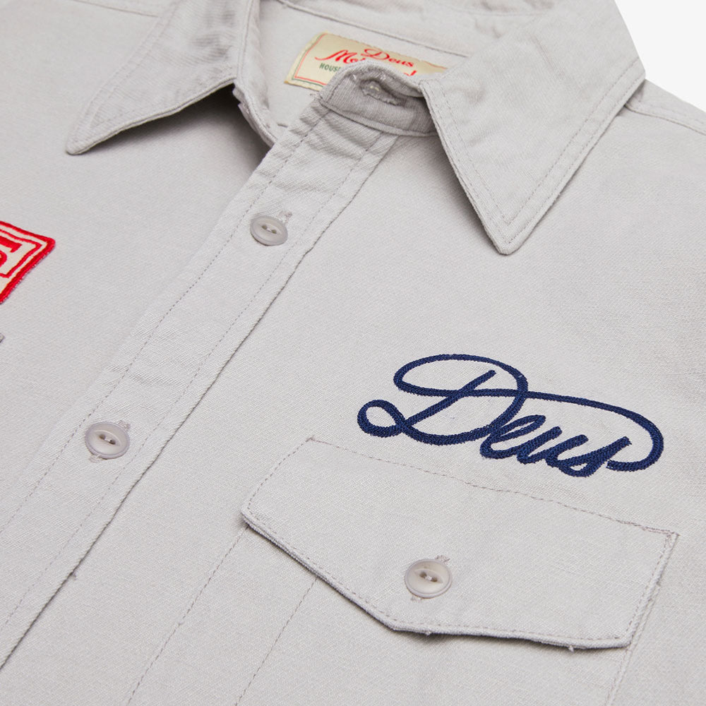 DEUS EX MACHINA - TRUE GRIT SHIRT - DIRTY WHITE