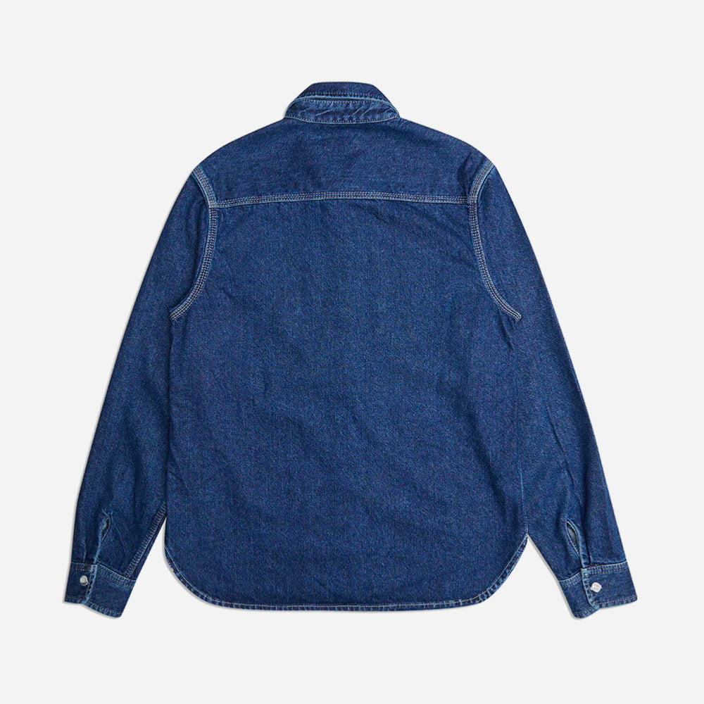 DEUS EX MACHINA - BOSTON DENIM SHIRT - Blue Indigo