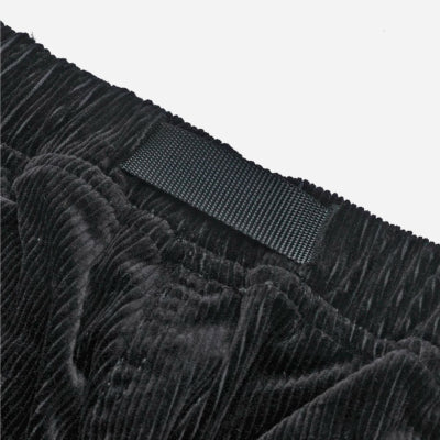 DEUS EX MACHINA - GRAMICCI CORD LONG PANTS - Black