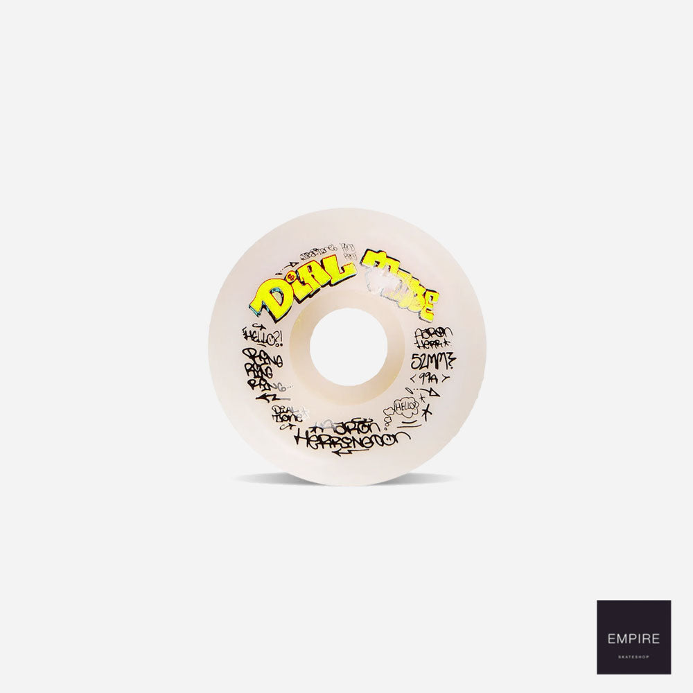 Dial tone - Herringtone Vandal Conical Wheels - Yellow