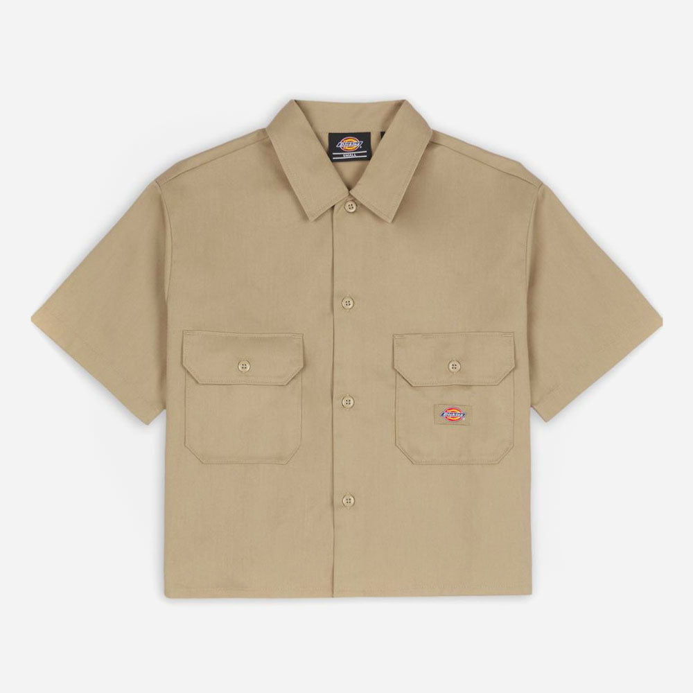 DICKIES - WORK SHIRT SS REC - Khaki