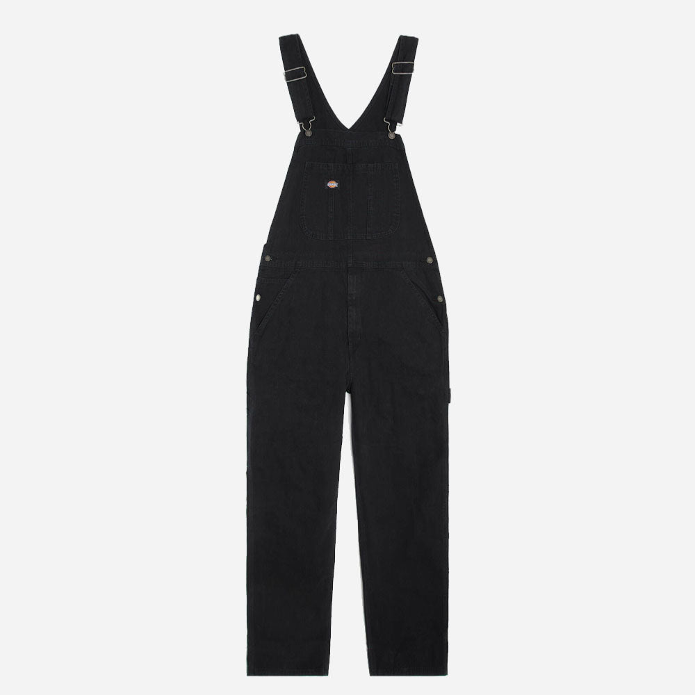 DICKIES - DUCK CANVAS CLASSIC BIB SW - BLACK