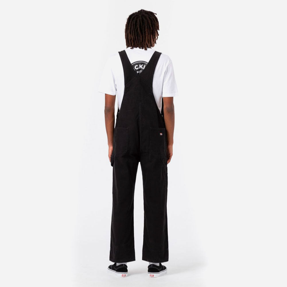 DICKIES - DUCK CANVAS CLASSIC BIB SW - BLACK