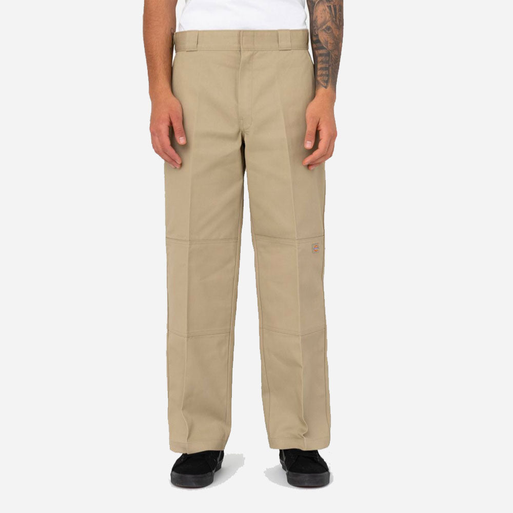 DICKIES - DOUBLE KNEE WORK PANT - KHAKI