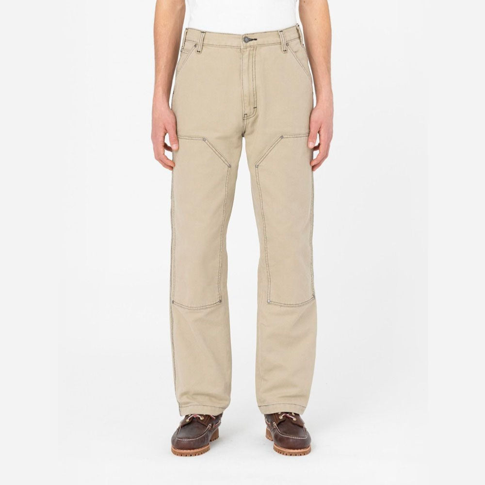 DICKIES - MADRAS DUCK CANVAS UTILITY PANT SW  -DESERT SAND