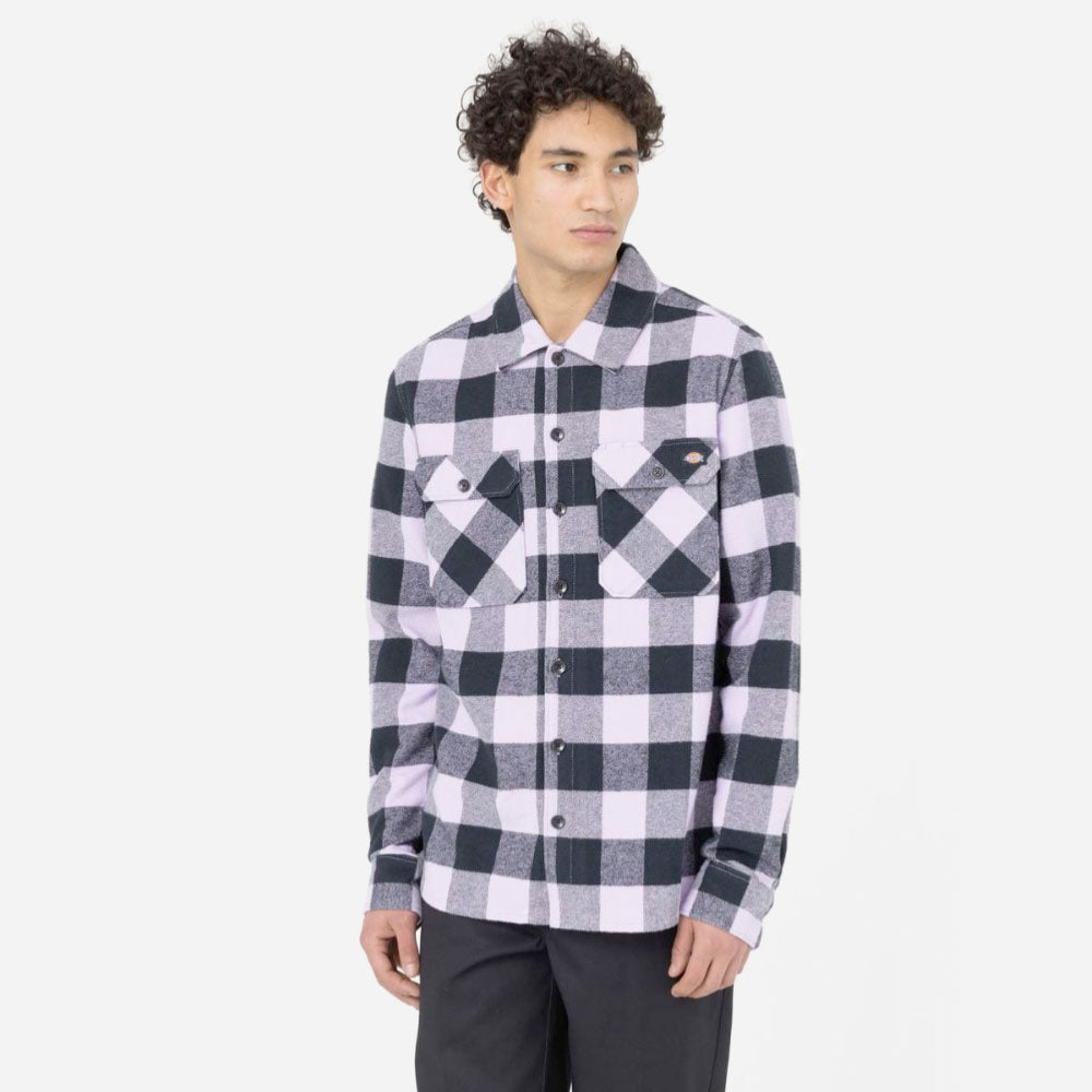 DICKIES - NEW SACRAMENTO SHIRT - Purple Rose