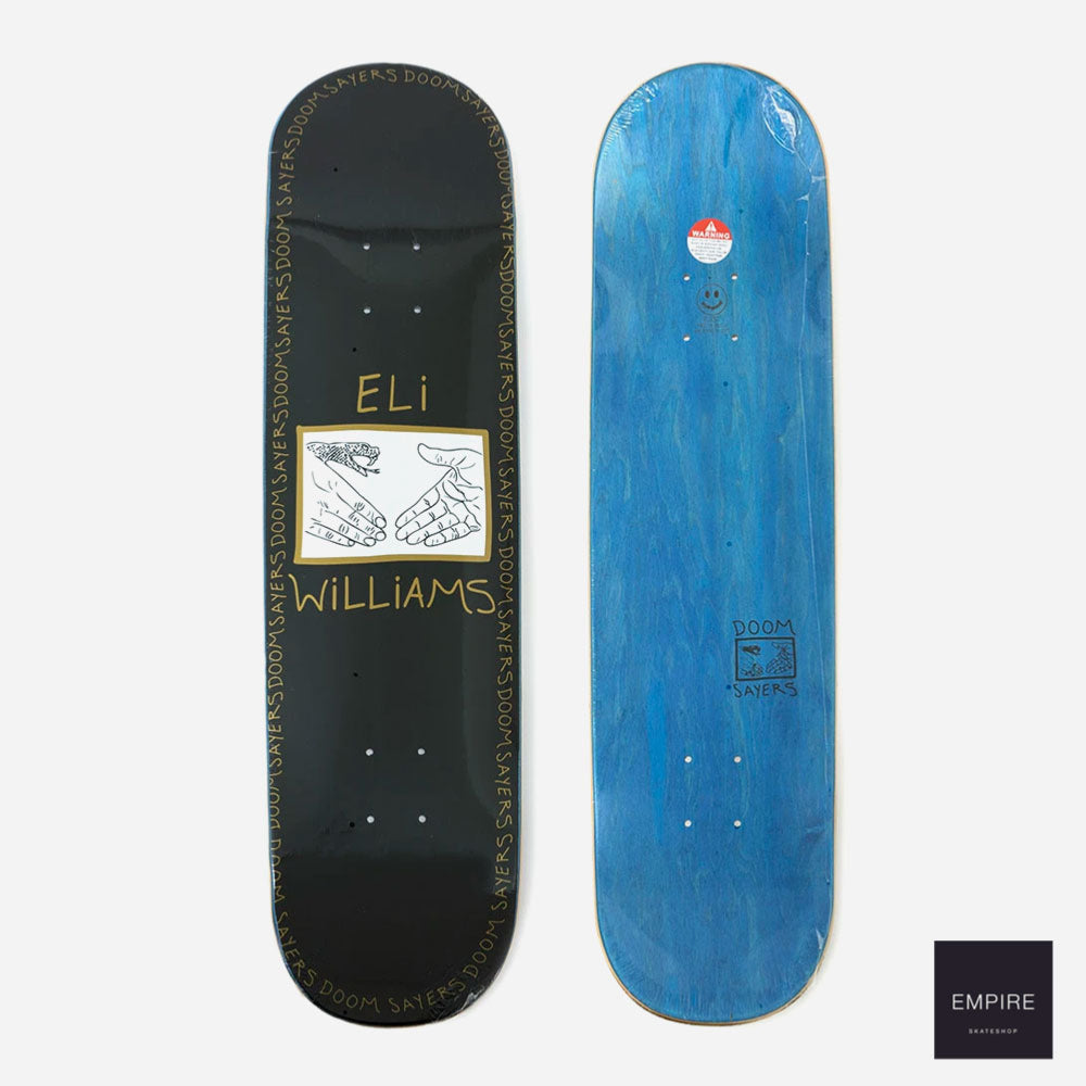 DOOMSAYERS CLUB - "SNAKE SHAK EELI" DECK - Black Yellow Foil