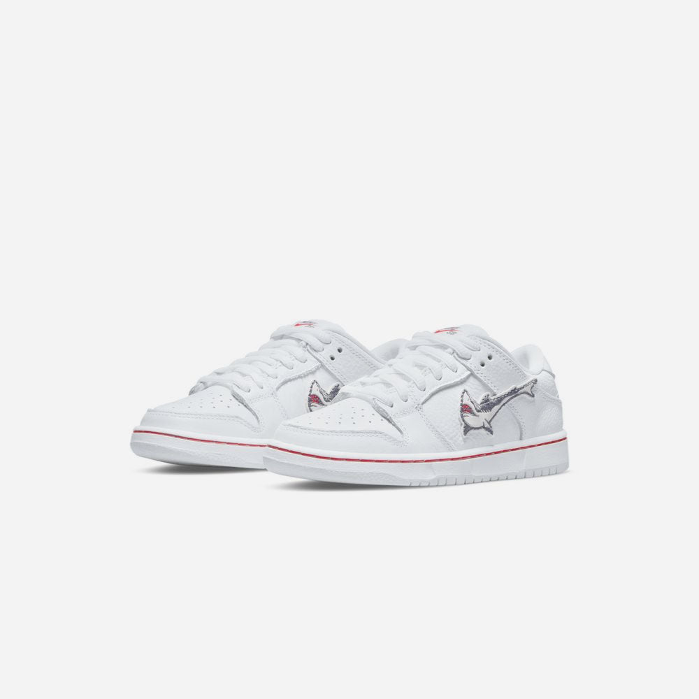 NIKE SB - DUNK LOW PRO  (PS) "OSKI" - White-Cool Grey-White-White