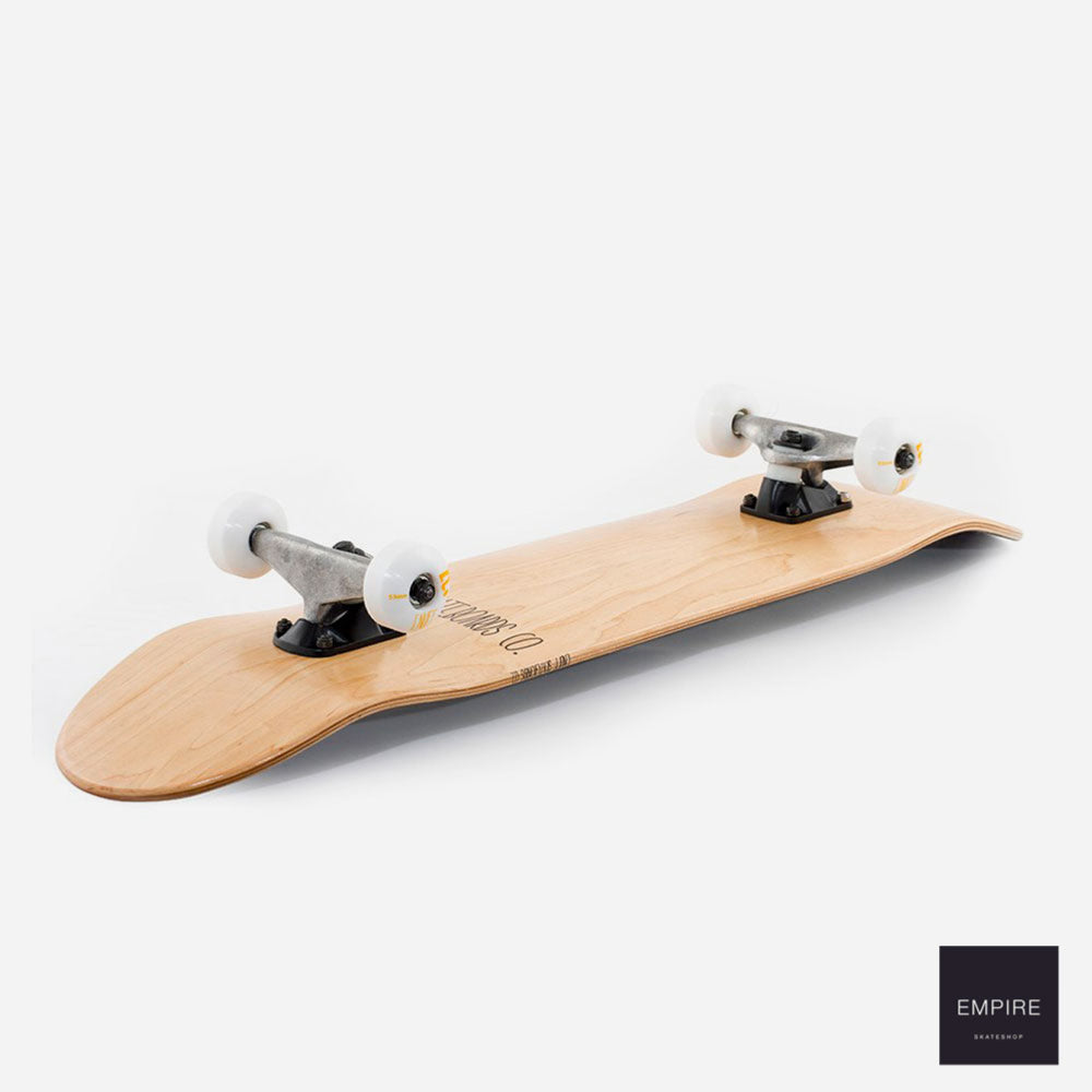 ENUFF SKATEBOARDS "LOGO STAIN" COMPLETE - Natural