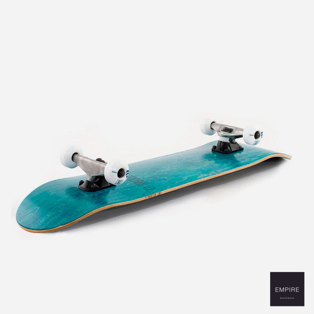 ENUFF SKATEBOARDS "LOGO STAIN" COMPLETE - Teal