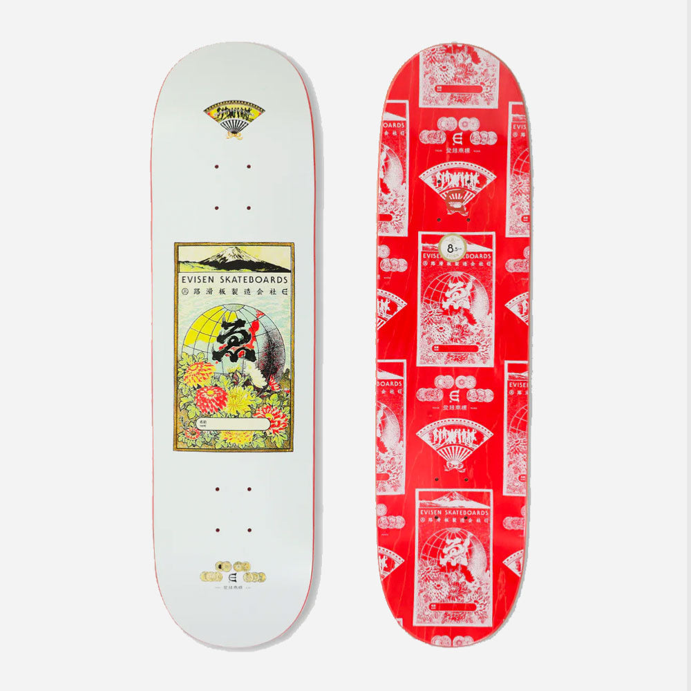 Evisen Skateboards - Globe Label Deck