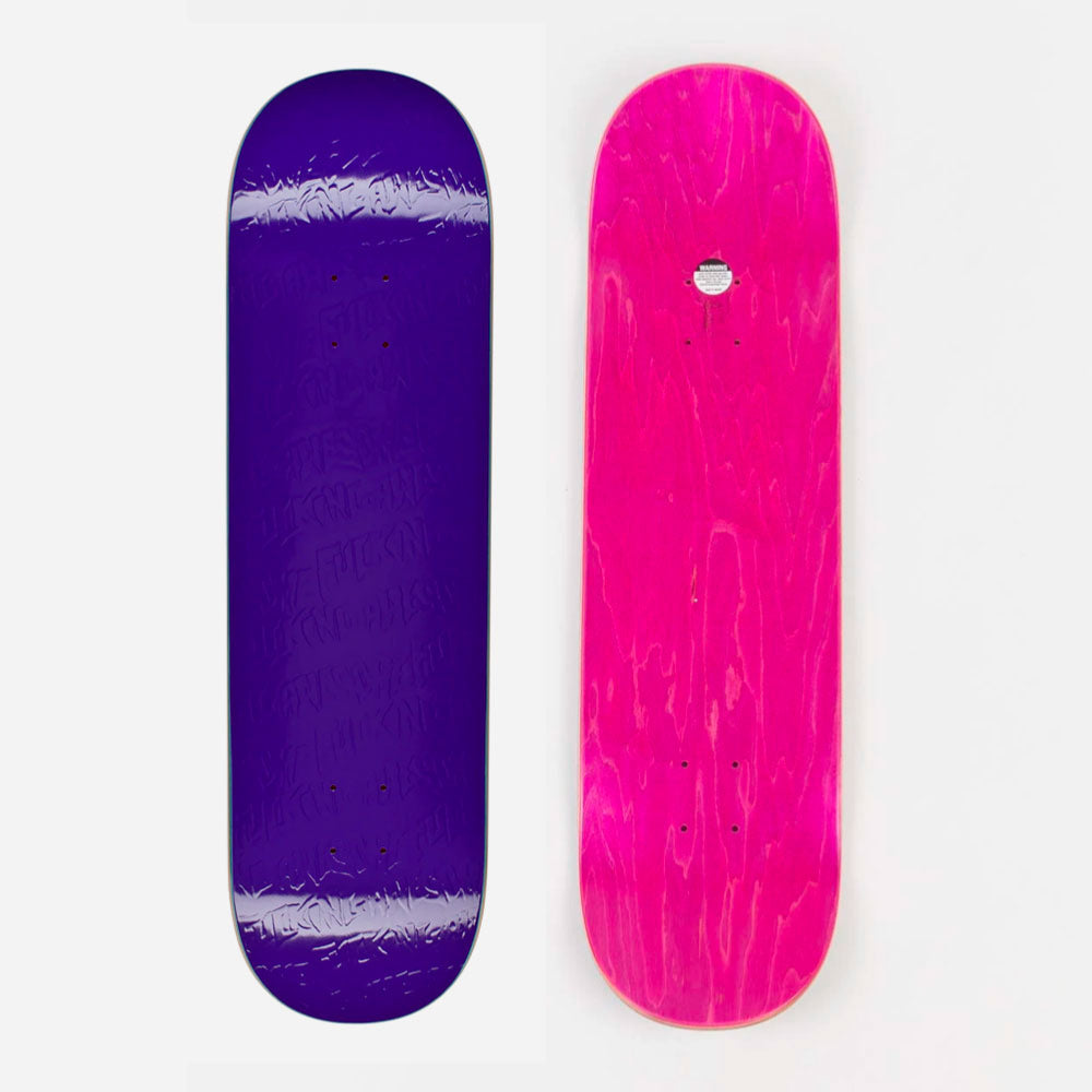 FUCKING AWESOME - STAMP EMBOSSED - Purple