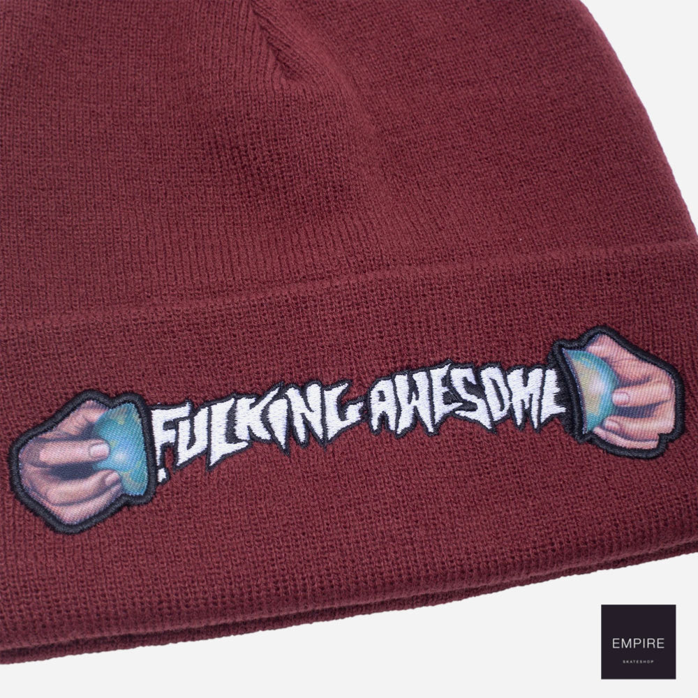 Fucking Awesome - World Cup Cuff Beanie - Maroon