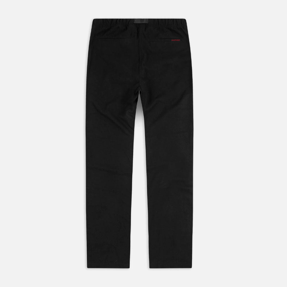 GRAMICCI - WOOL BLEND TUCK TAPERED PANTS - Black