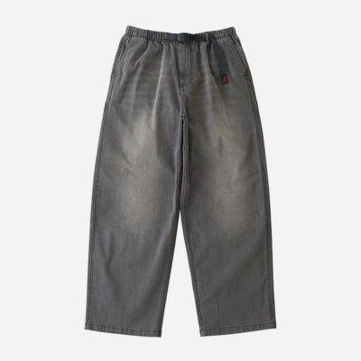 GRAMICCI - DENIM WIDE PANTS - Black Used