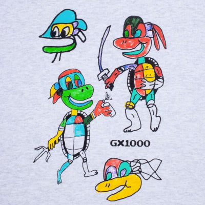 GX1000 - DANCE OFF TEE - Ash