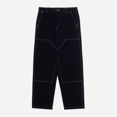 GX1000 - DOUBLE KNEE PANTS - Black