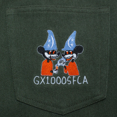 GX1000 - DIMETHYLTRYPTAMINE PANTS - Olive