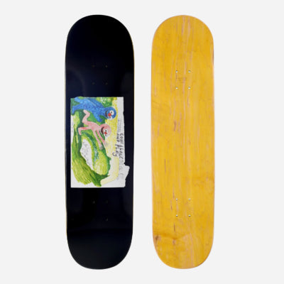 Glue skateboards - ostrowski "come alone and play" - black