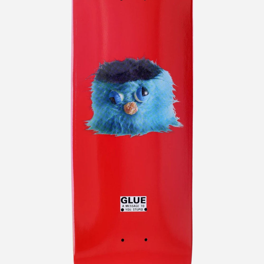 Glue skateboards - "dysphoria" - red