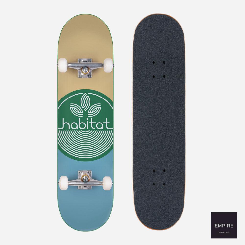 Skateboards COMPLETE "LEAF DOT" - GREEN