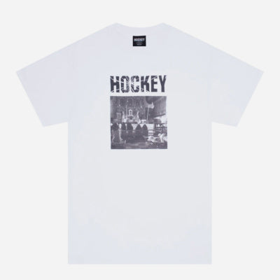 HOCKEY - BATTERED FAITH TEE - WHITE