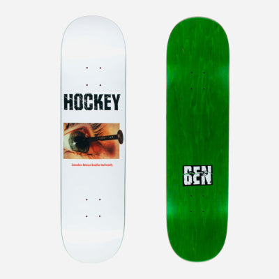 Skateboards hockey - Breakfast Insanity Deck - White