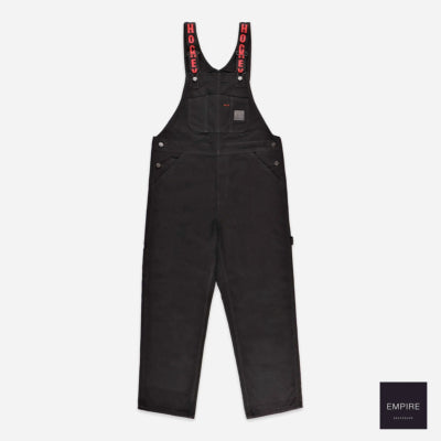 HOCKEY x CARHARTT WIP BIB OVERALL - BLACK