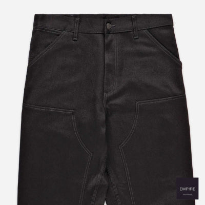 HOCKEY x CARHARTT WIP DOUBLE KNEE DENIM PANT - BLACK