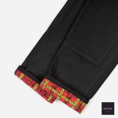 HOCKEY x CARHARTT WIP DOUBLE KNEE DENIM PANT - BLACK