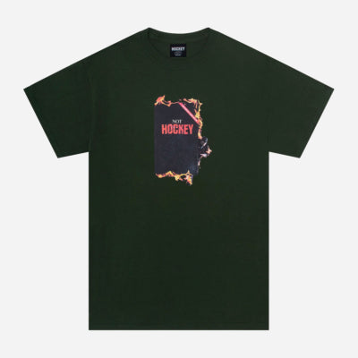 HOCKEY NOT HOCKEY TEE - FOREST