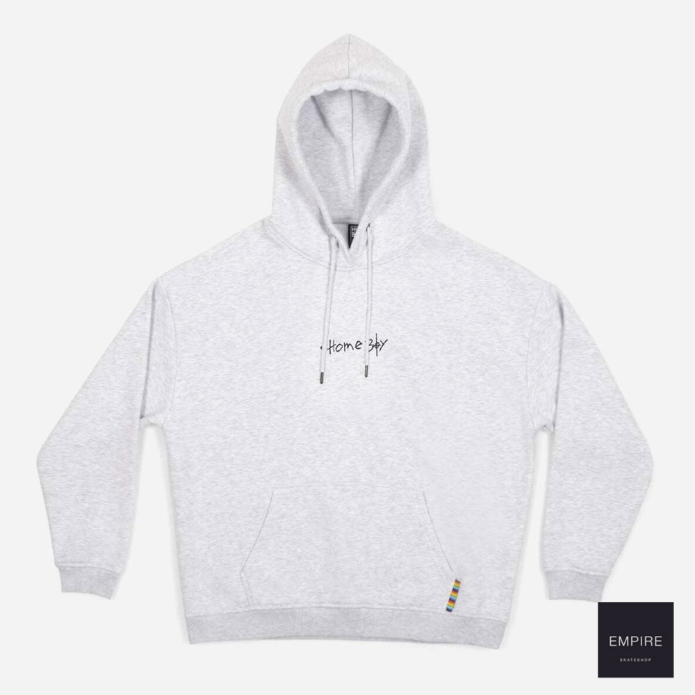 Homeboy Fat Lips Hood - Ash Heather