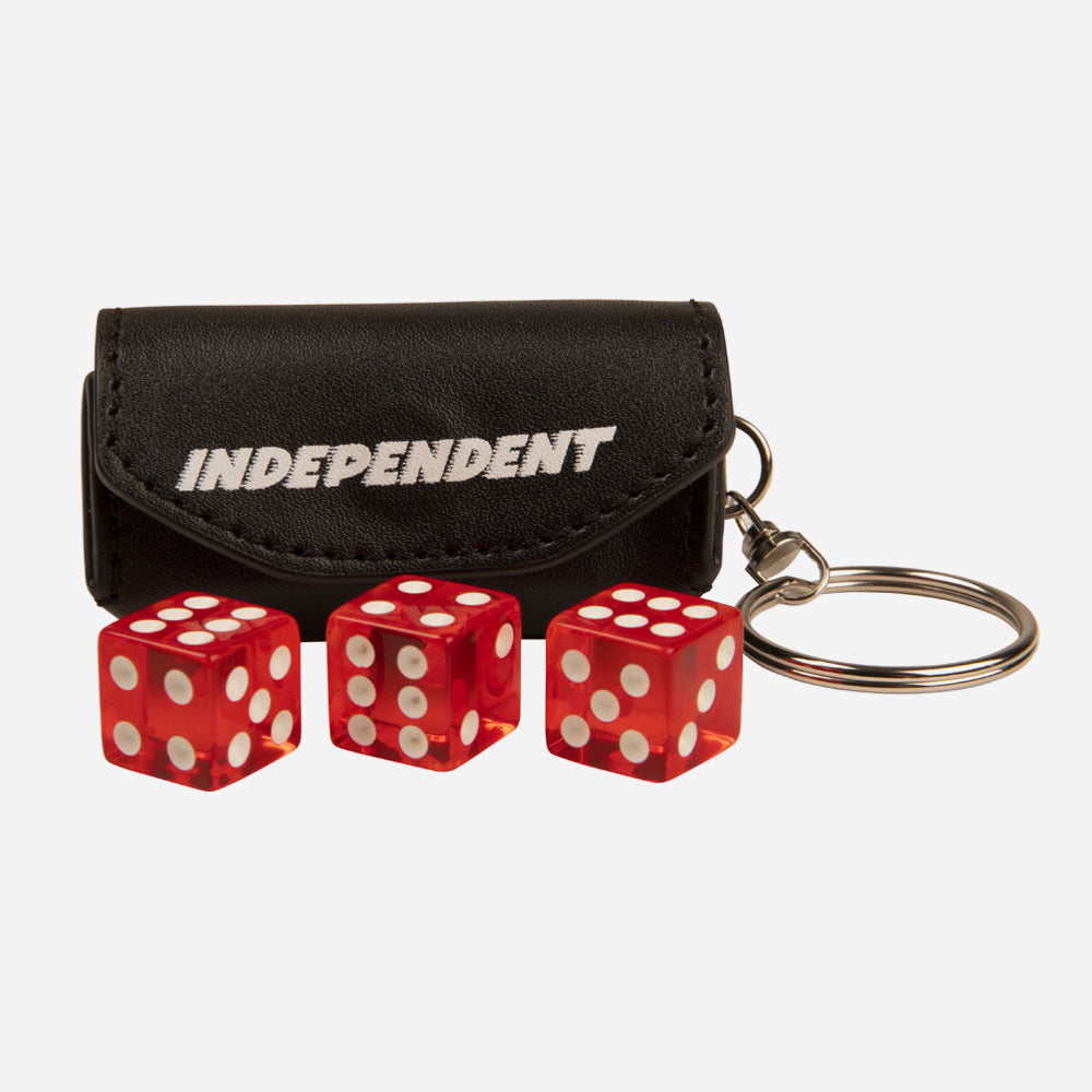 INDEPENDENT - BTG SHEAR ROLL EM'DICE SET - BLACK/RED