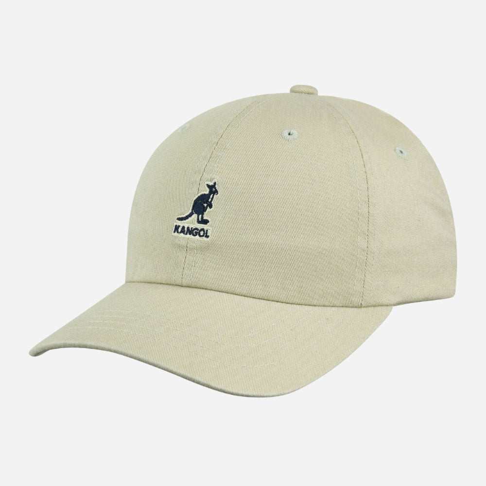 Kangol - Washed Baseball - Khaki