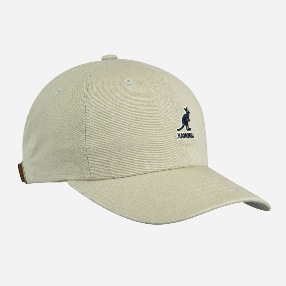 Kangol - Washed Baseball - Khaki