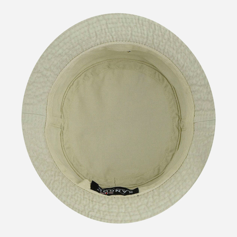 KANGOL - WASHED BUCKET - Khaki