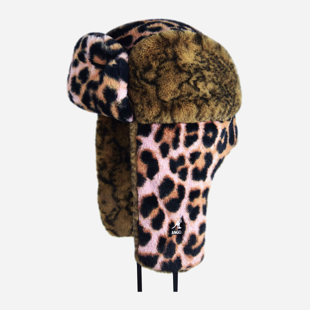 KANGOL - WILD FUR TRAPPER - Pept - Mahogany