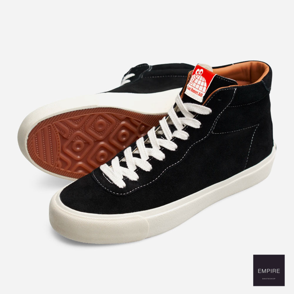 LAST RESORT AB - VM001 SUEDE HI BLACK WHITE